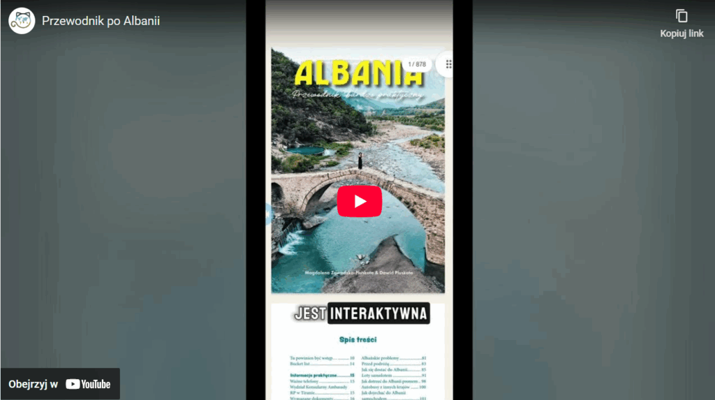 Przewodnik po Albanii – film promocyjny